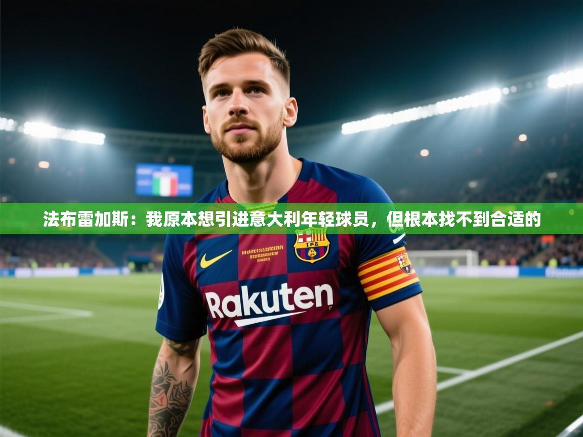 海星体育app下载官网-法布雷加斯：我原本想引进意大利年轻球员，但根本找不到合适的  第1张